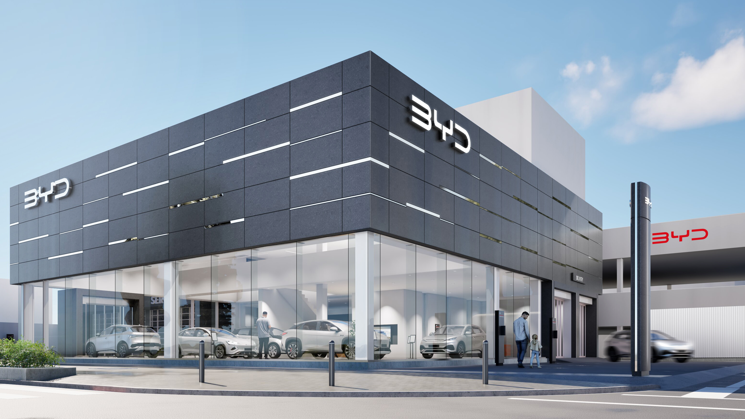 BYD AUTO 姫路 外観イメージ